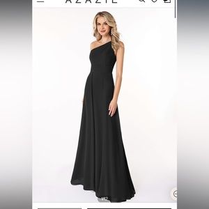 Azazie Dallas Black Dress
